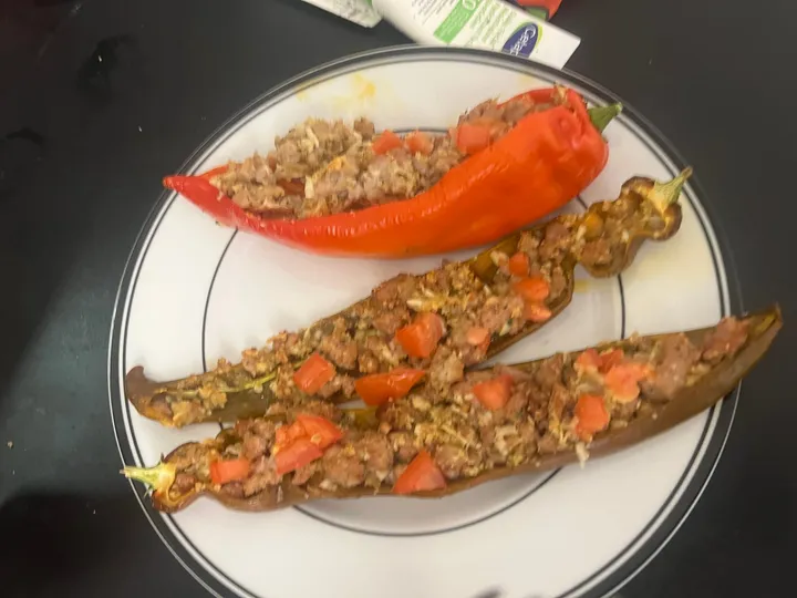 Stuffed Sweet Italian Pepper